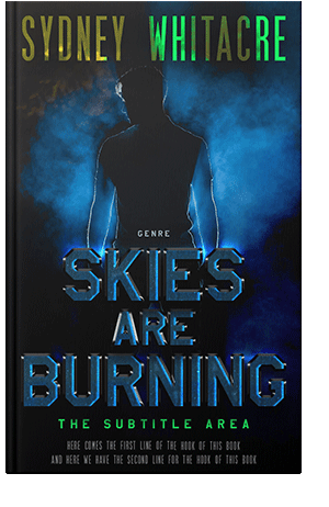 Pre Made Book Cover Firefly