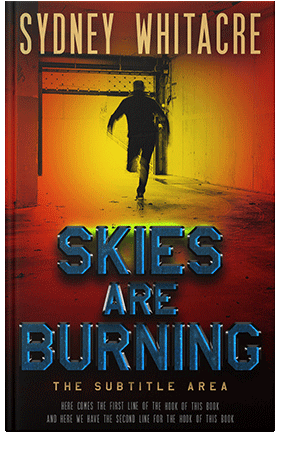 Pre Made Book Cover Dixie