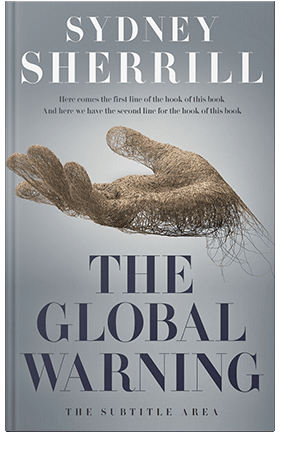 Pre Made Book Cover Gray Chateau