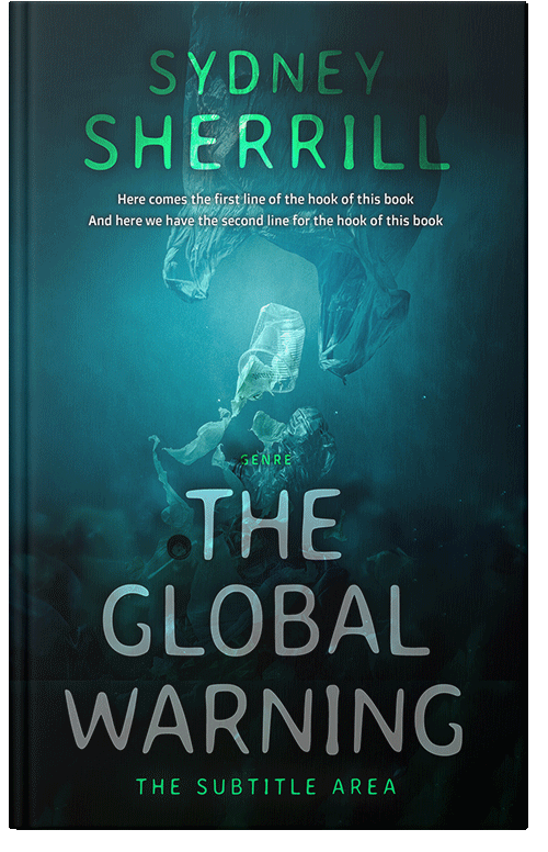 Front view of Premade Science & Nature Book Cover - Tiber