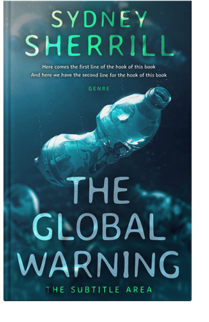 Pre Made Book Cover Tarawera