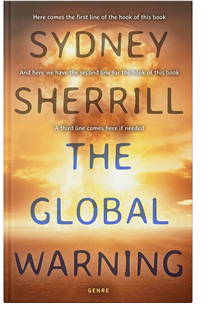 Pre Made Book Cover Raw Sienna