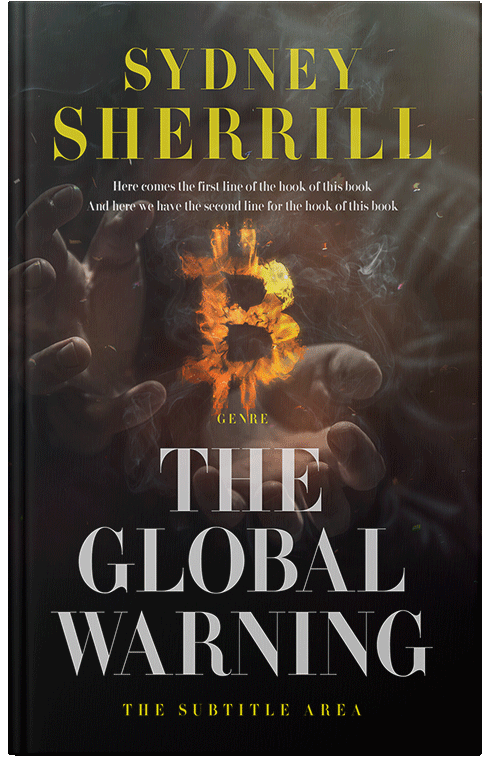 Front view of Cocoa Brown #8128 - Premade Business Book Cover