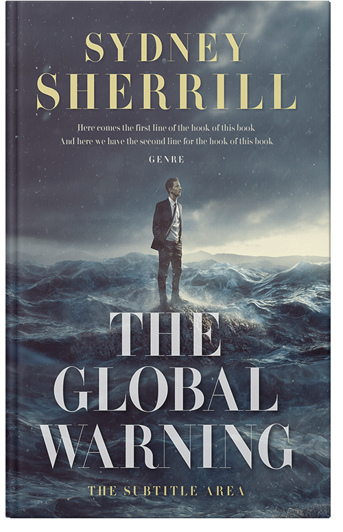 Front view of Premade Business Book Cover - Trout