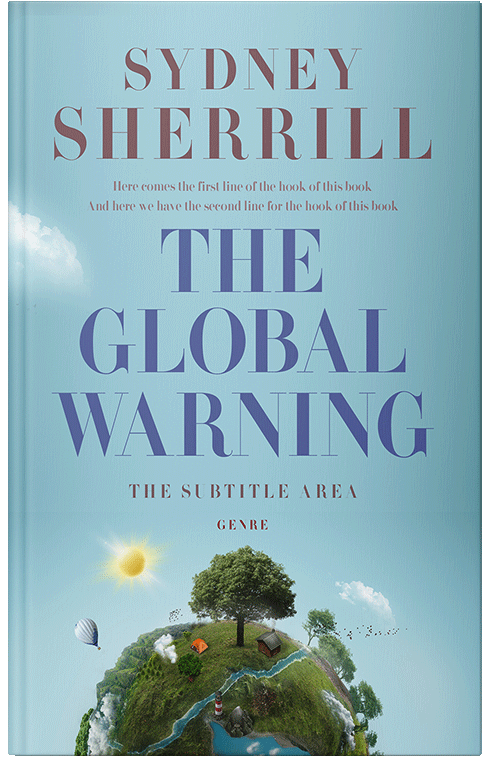 Front view of Sinbad #8134 - Premade Nature Book Cover