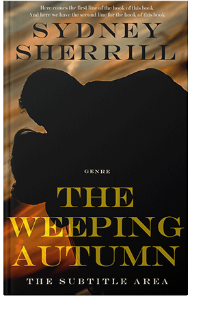 Pre Made Book Cover Copper