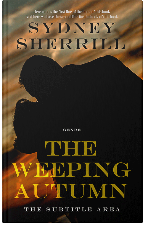 Front view of Copper #8141 - Premade Romance Book Cover