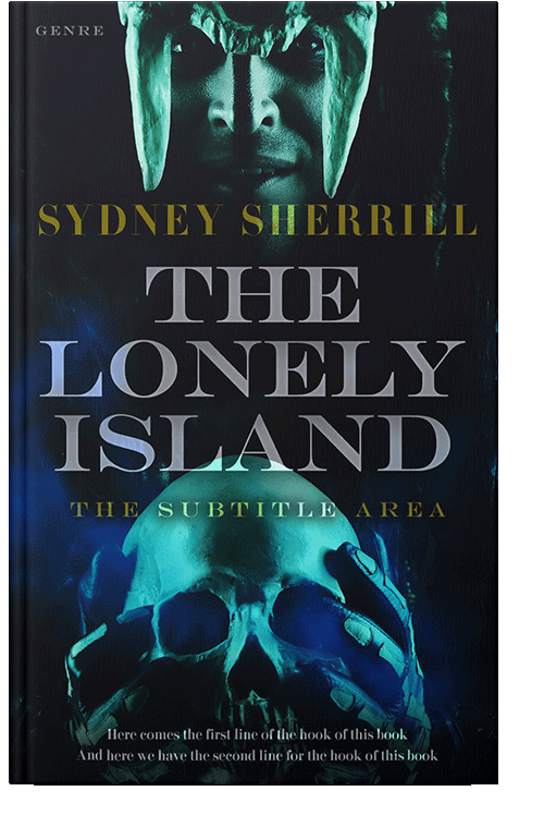 Front view of Black Pearl #8150 - Premade Historical Book Cover