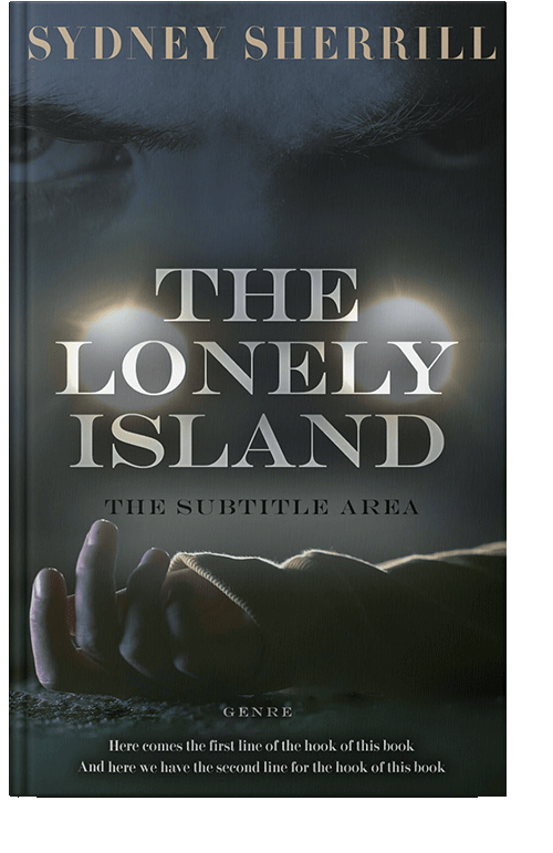 Front view of Outer Space #8154 - Premade Mystery & Thriller & Suspense Book Cover