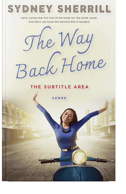 Front view of Ecru White #8156 - Premade Travel Book Cover