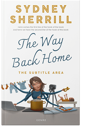 Pre Made Book Cover Tide