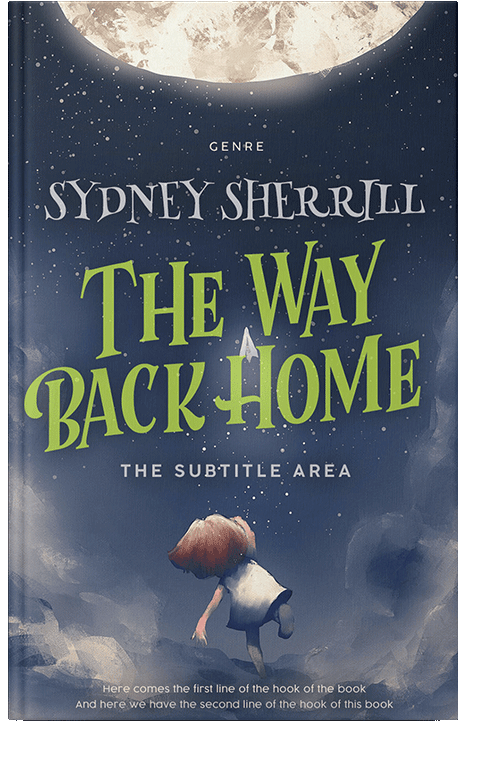 Front view of Fiord #8163 - Premade Fantasy Book Cover