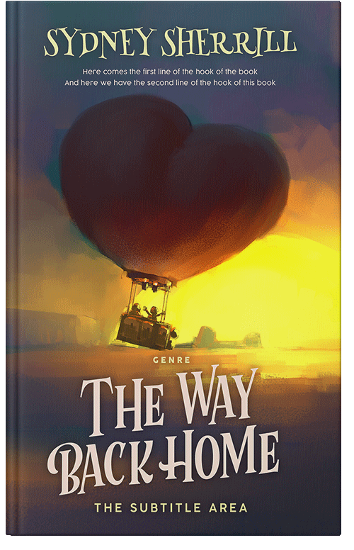 Front view of Premade Romance Book Cover - Thunder