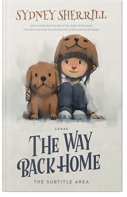 Front view of Cararra #8170 - Premade Teen & Young Adult Book Cover