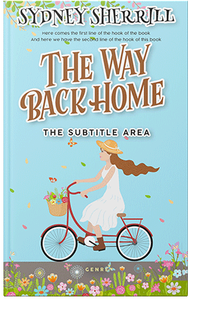 Pre Made Book Cover Powder Blue