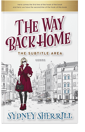 Pre Made Book Cover Moon Mist