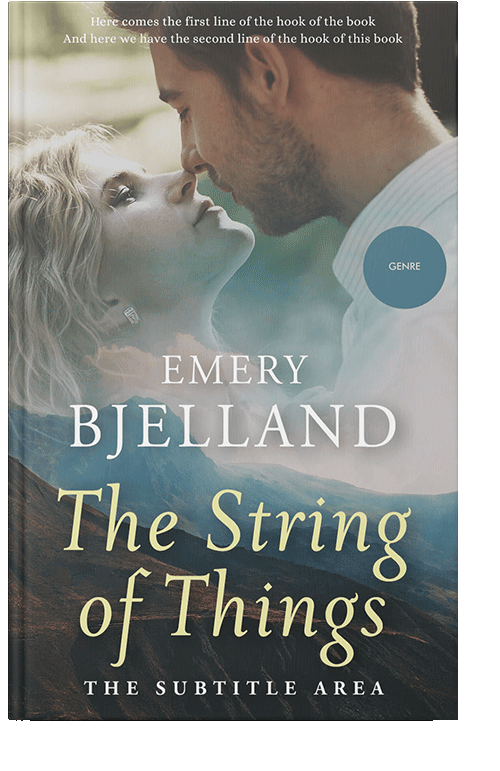 Front view of Nandor #8180 - Premade Romance Book Cover