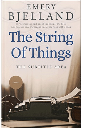 Pre Made Book Cover Cape Cod