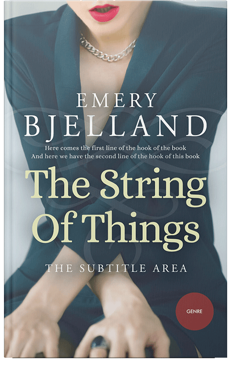 Front view of Sisal #8189 - Premade Chick Lit Book Cover