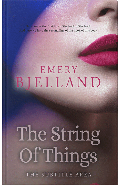 Front view of Premade Chick Lit Book Cover - Falcon