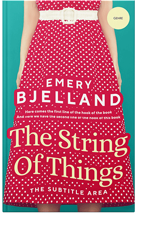 Pre Made Book Cover Niagara