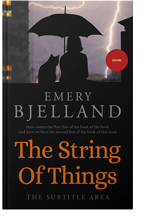 Pre Made Book Cover Cod Gray