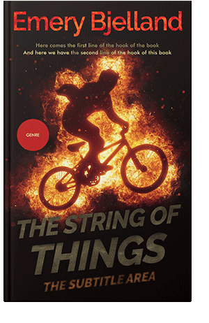 Pre Made Book Cover Coffee Bean