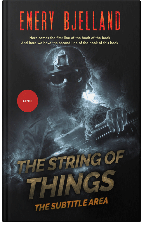 Front view of Shark #8207 - Premade Mystery & Thriller & Suspense Book Cover