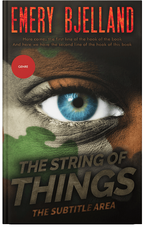 Front view of Zeus #8208 - Premade Teen & Young Adult Book Cover