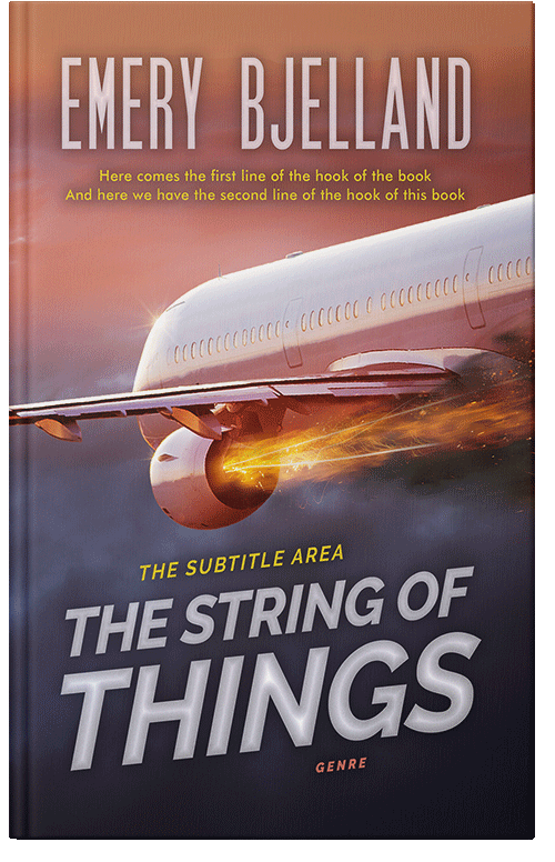 Front view of Premade Mystery & Thriller & Suspense Book Cover - Au Chico