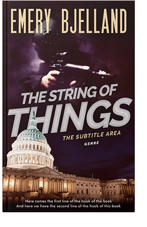 Pre Made Book Cover Vanilla