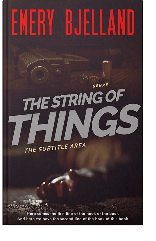 Front view of Gondola #8215 - Premade Mystery & Thriller & Suspense Book Cover