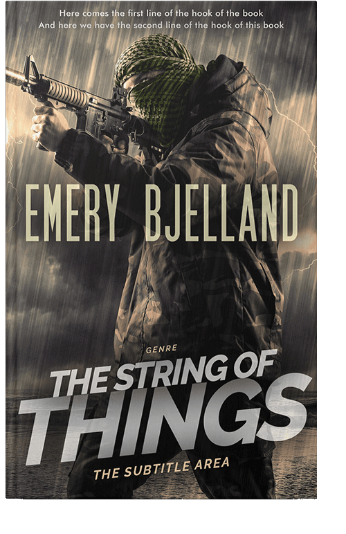 Front view of Dune #8216 - Premade Mystery & Thriller & Suspense Book Cover