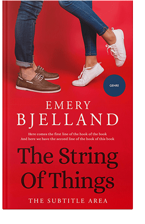 Pre Made Book Cover Oxford Blue