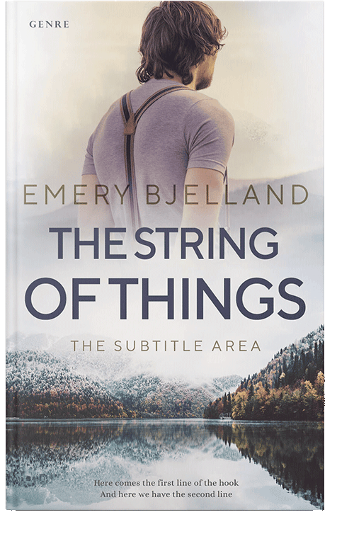 Front view of Swiss Coffee #8225 - Premade Romance Book Cover