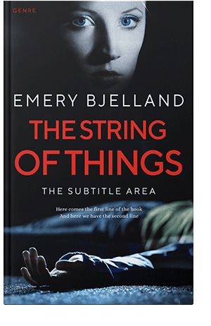 Pre Made Book Cover Oriental Pink