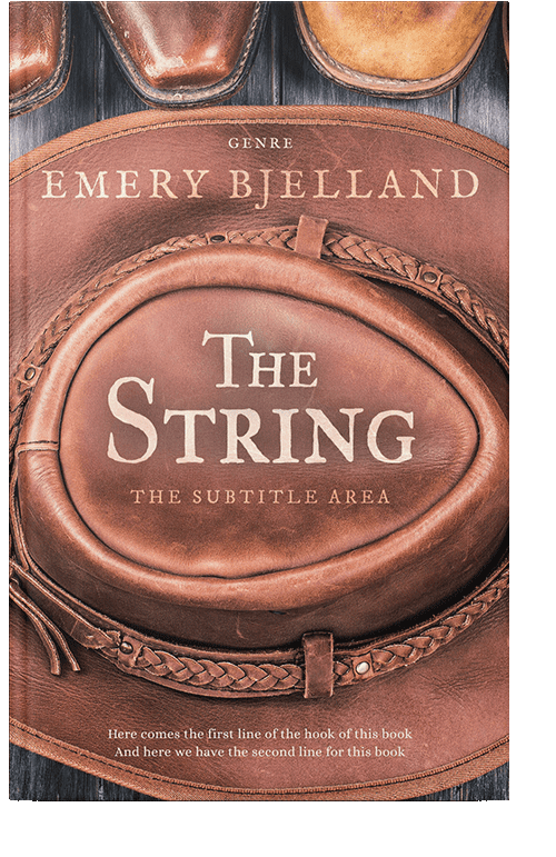 Front view of Santa Fe #8229 - Premade Historical Book Cover