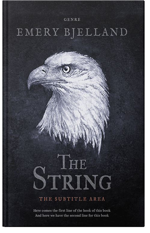 Front view of Woodsmoke #8239 - Premade Horror Book Cover