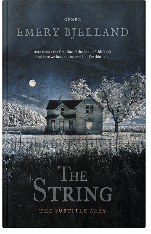 Front view of Premade Horror Book Cover - Bunker