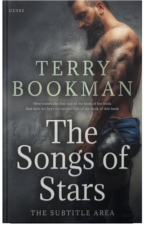 Front view of Shark #8263 - Premade Erotica Book Cover | BookCoverZone