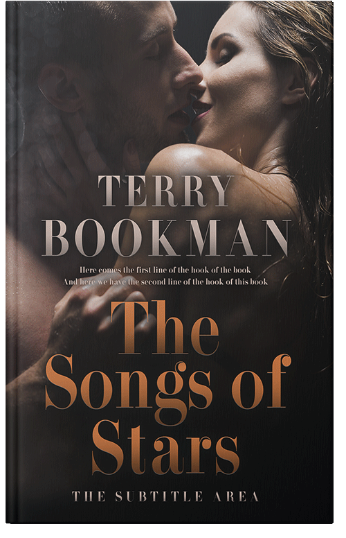 Front view of Cod Gray #8265 - Premade Erotica Book Cover