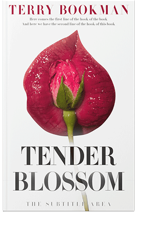 Pre Made Book Cover Old Brick