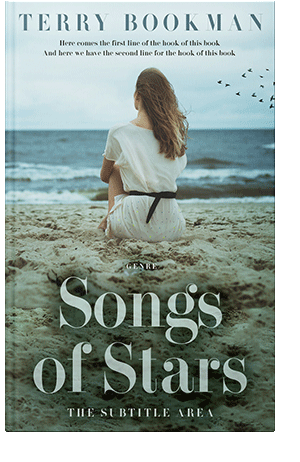 Pre Made Book Cover Opal