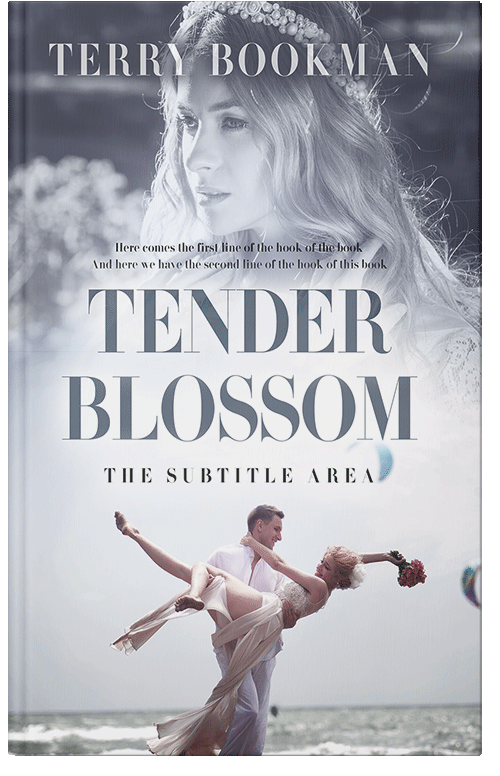 Front view of Mischka #8288 - Premade Romance Book Cover