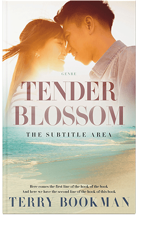 Pre Made Book Cover Moon Mist