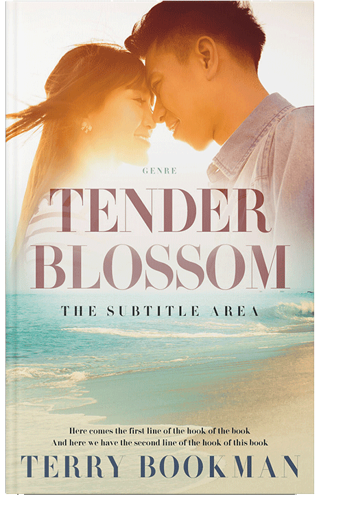 Front view of Moon Mist #8289 - Premade Romance Book Cover