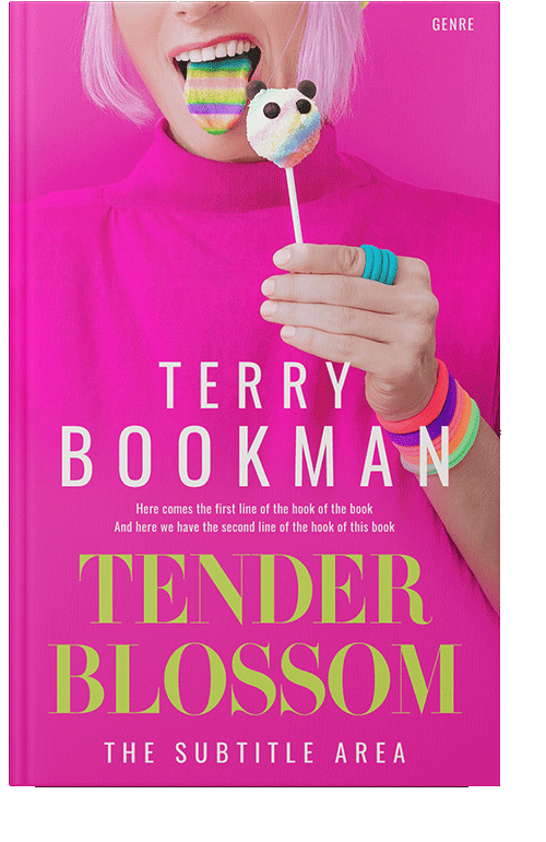 Front view of Cerise #8296 - Premade Erotica Book Cover