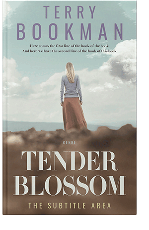 Pre Made Book Cover Pumice