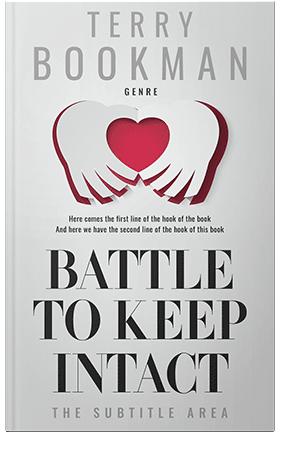 Pre Made Book Cover Iron