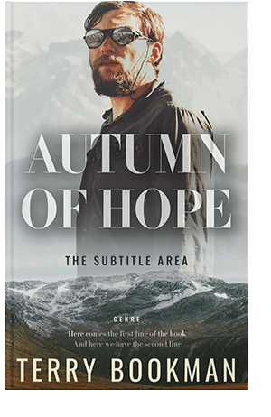 Pre Made Book Cover Pumice